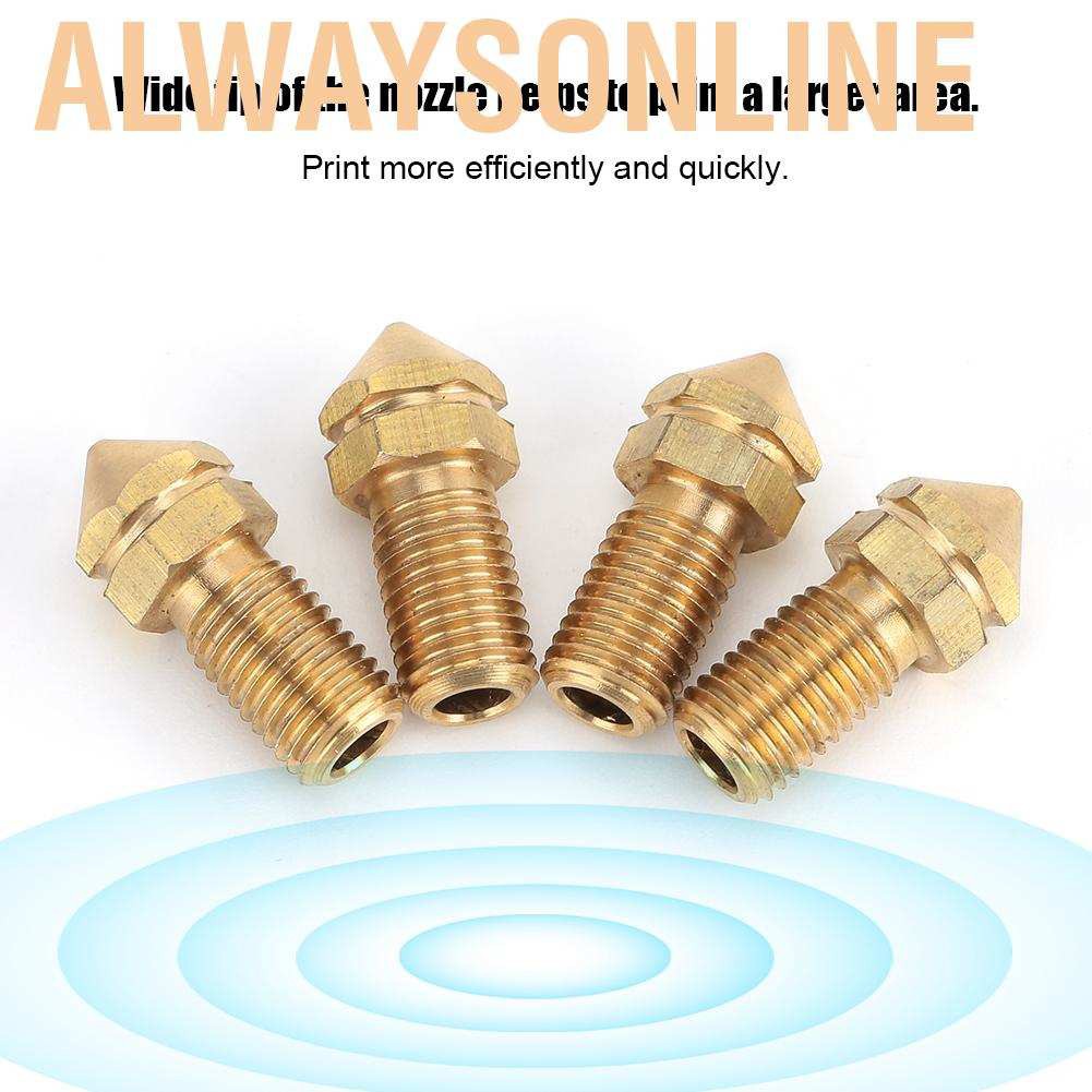 Alwaysonline Printer Parts Nozzle Small Tip High UM3 for 3.0mm Consumables