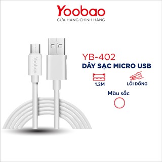 DÂY SẠC MICRO USB YOOBAO YB-402