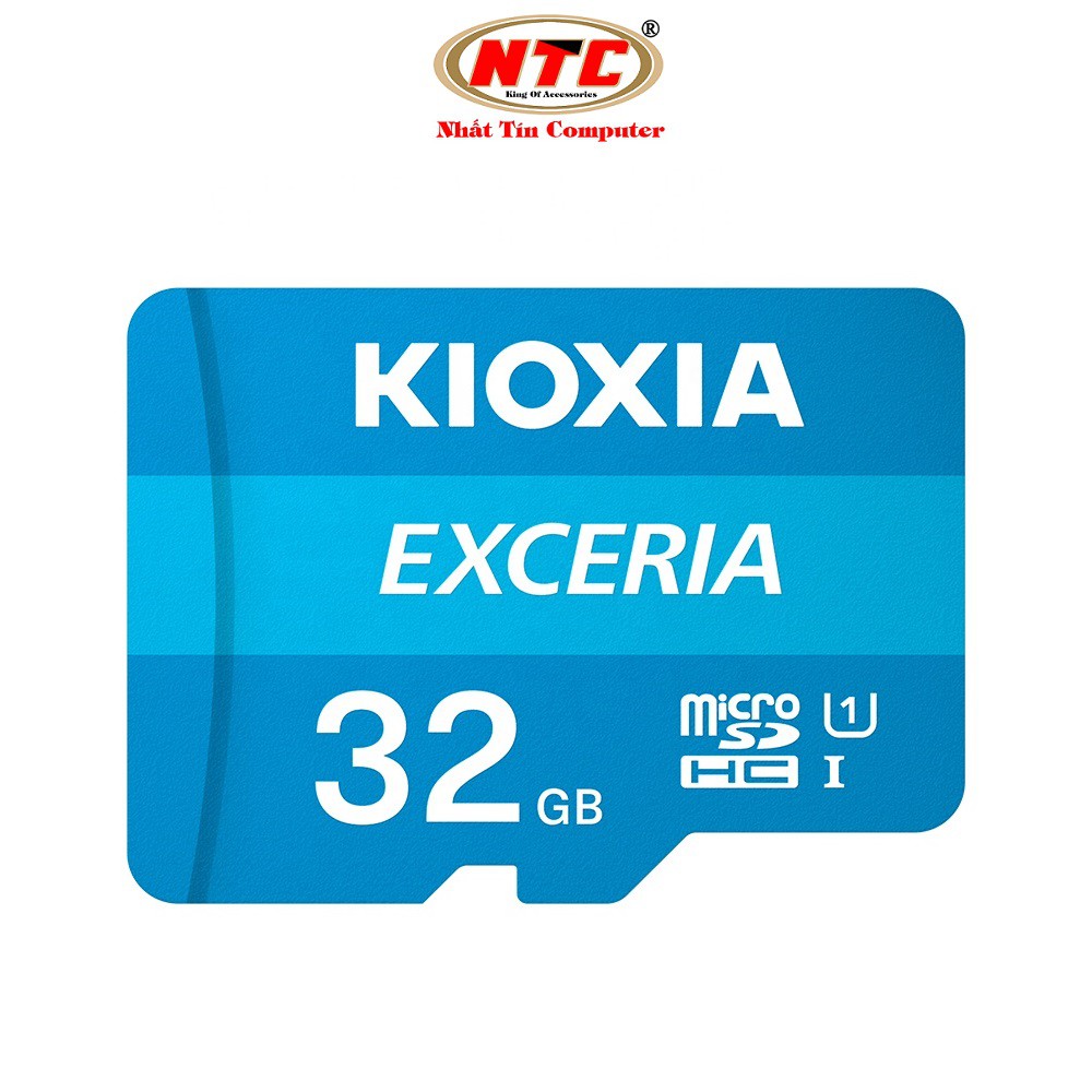 Thẻ nhớ MicroSDHC Kioxia Exceria 32GB UHS-I U1 100MB/s (Xanh) - Formerly Toshiba Memory
