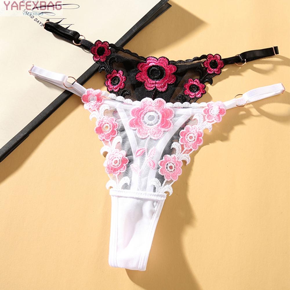 Sexy Women Lace Thong G-string Ultra-thin Panty Lingerie Sheer T-back Underwear