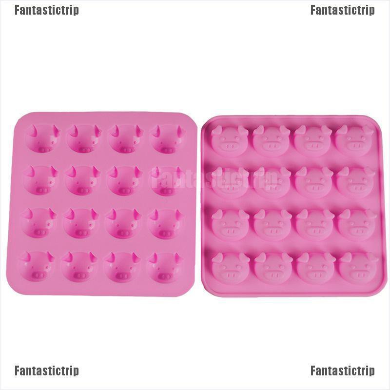 Ốp Điện Thoại Silicone Hình Chú Heo Dễ Thương