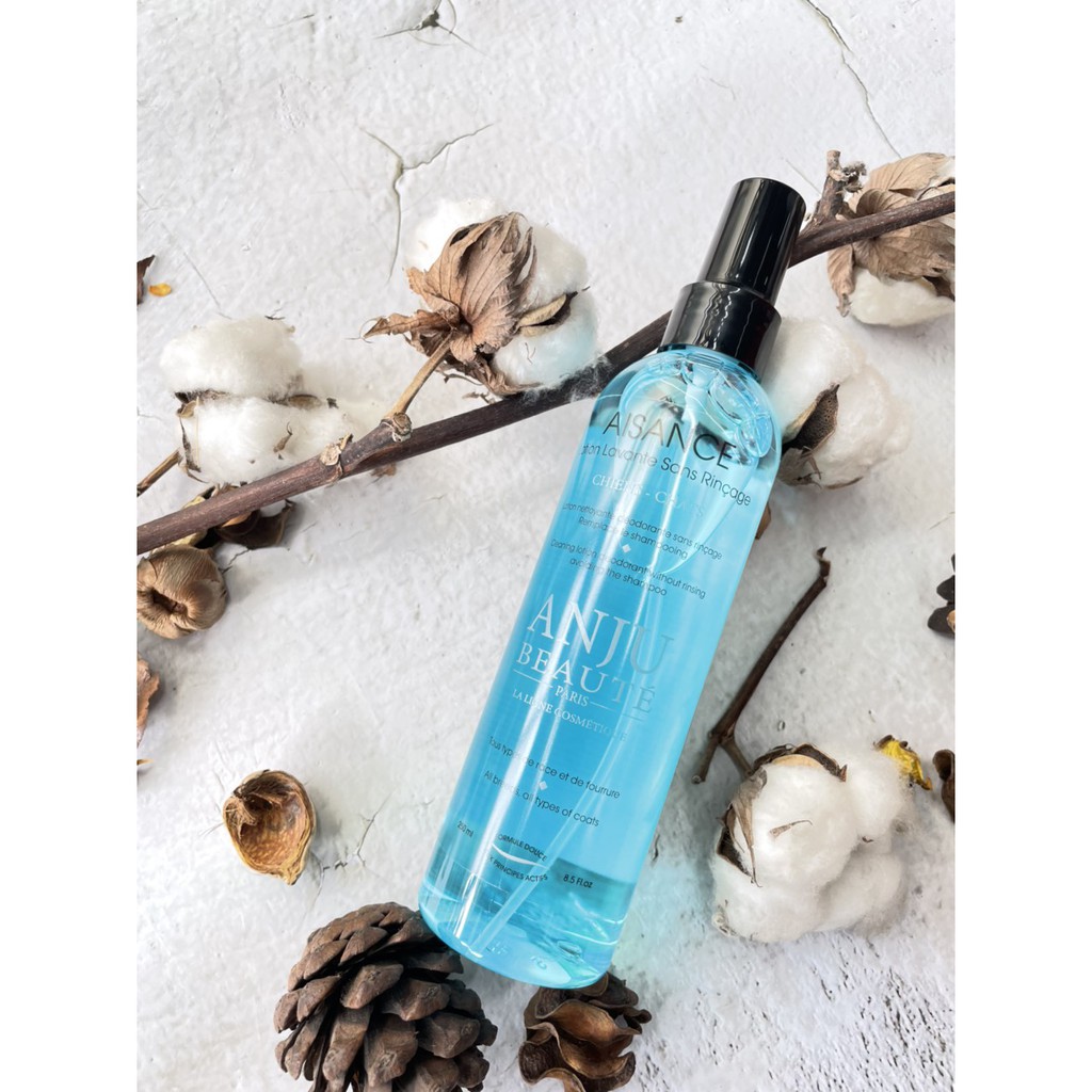 Dầu gội sữa tắm khô cao cấp dành thú cưng Anju Beaute - AISANCE cho chó mèo