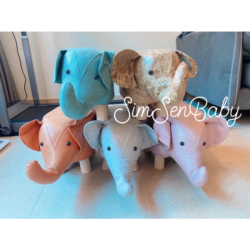 Ghế Đôn Hình Thú Cho Bé Chân Gỗ Siêu Xinh, Ghế Ngồi Cho Bé Hình Con Vật Đáng Yêu