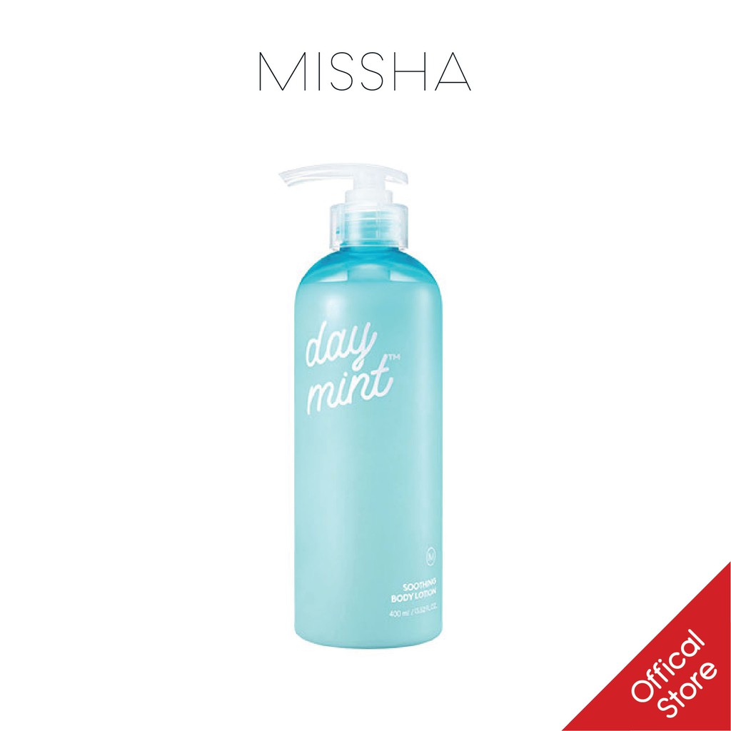 Sữa Dưỡng Thể Bạc Hà Missha Day Mint Soothing body lotion 400ml