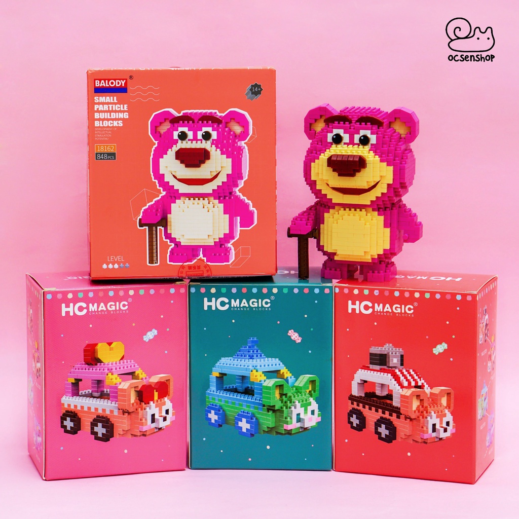 [Mã SKAMLSC5437 giảm 10% đơn 100K] Bộ xếp hình HC Magic 2