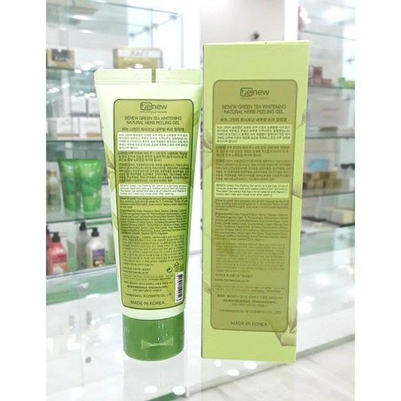 TẨY DA CHẾT TRÀ XANH CAO CẤP HÀN QUỐC BENEW GREEN TEA PEELING GEL NHẬP KHẨU CHÍNH HÃNG - 2855