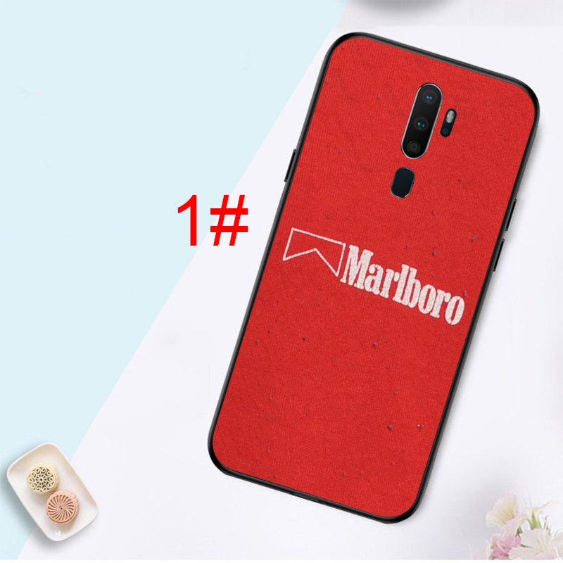 Ốp điện thoại hình Marlboro C66 cho OPPO A5 A9 A31 2020 A8 A12 A1K A3S A5S A7 A37 A39 A57 A73 A77 A83 A91 A52 A72 A92