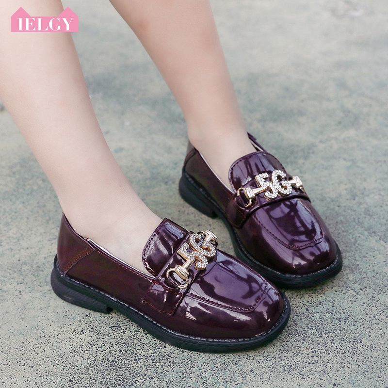 Giày Da Công Chúa Cho Bé Gái