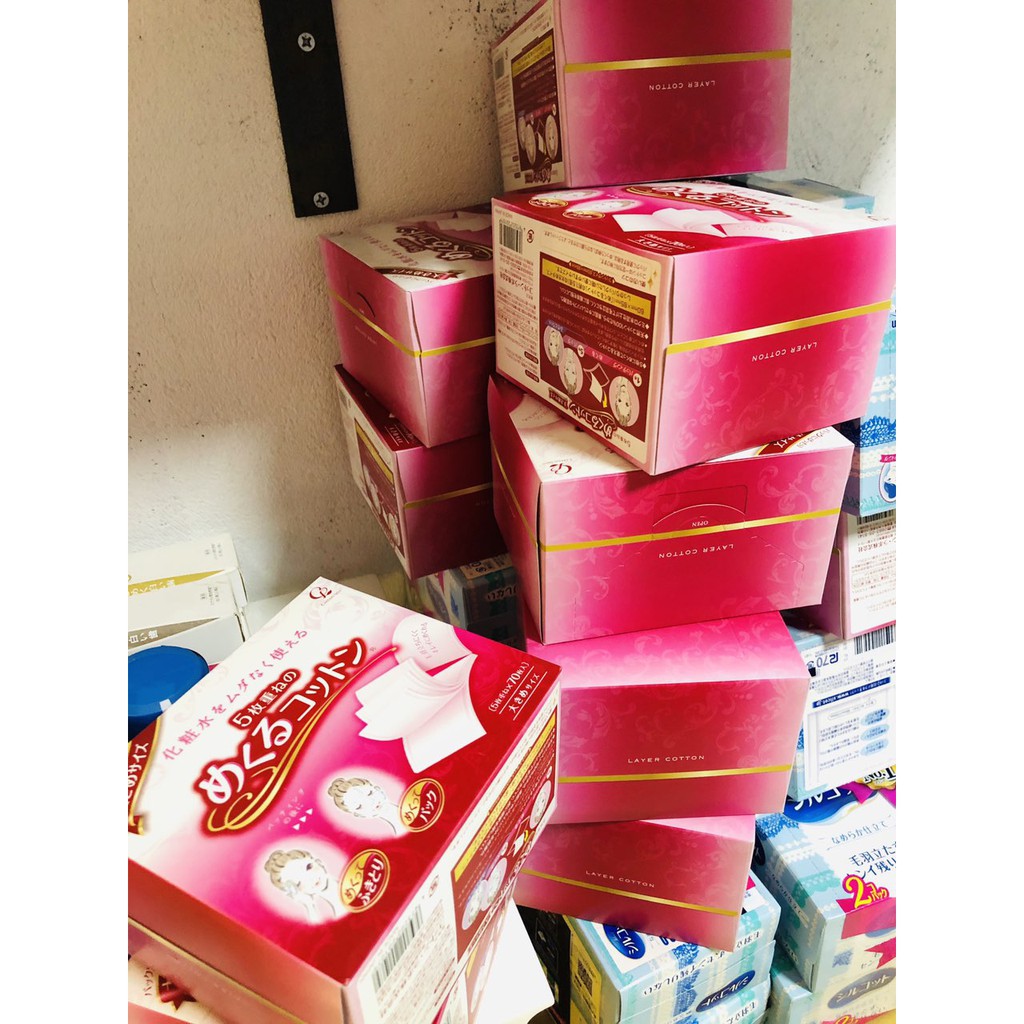 BÔNG 5 LỚP COTTON LABO XANH - HỒNG NHẬT BẢN | BigBuy360 - bigbuy360.vn