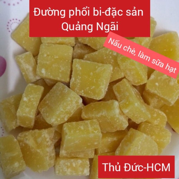 1KG ĐƯỜNG PHỔI BI/ ĐƯỜNG PHÈN không tẩy-Đặc sản Quảng Ngãi