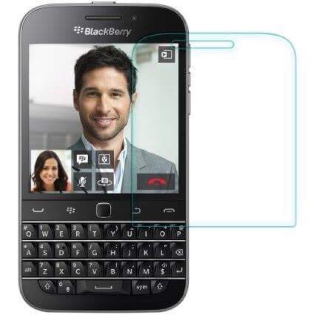 Combo: 2 kính cường lực blackberry classic q20 new