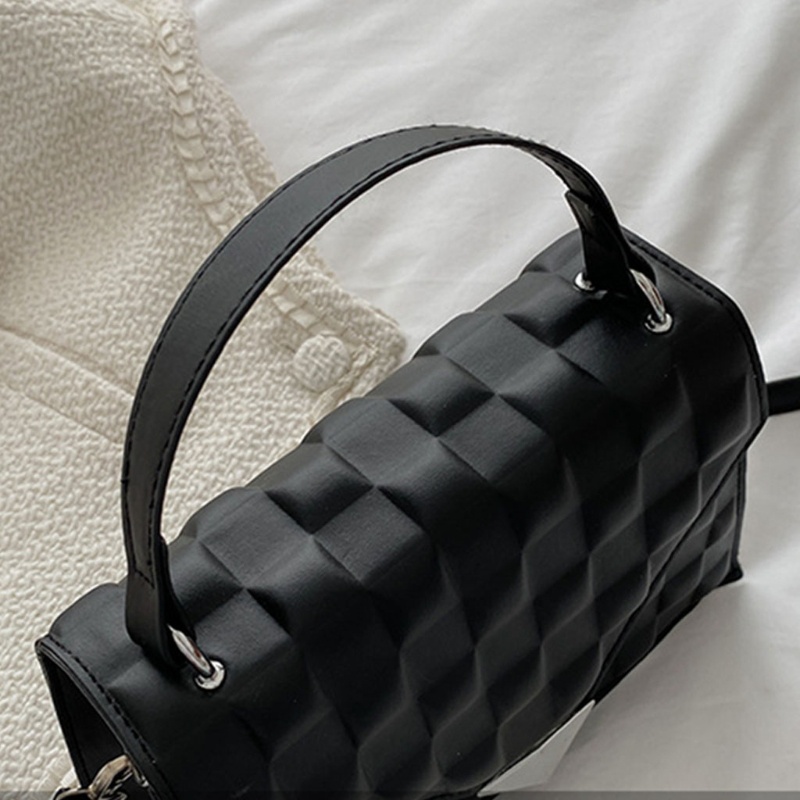 Túi Đeo Chéo Vai Bằng Da PU Thời Trang Đơn Giản Sành Điệu Cho Nữ