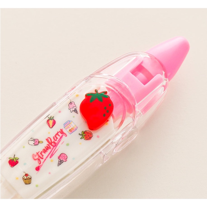 Bút xóa băng Bút bấm màu trang trí cho sổ nhật ký 6mmx4m