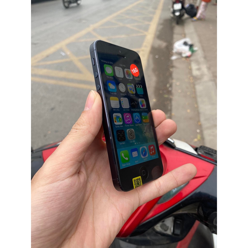 Điện thoại cũ giá rẻ i / phone 5 QTE Tặng dây sạc Full chức năng BH 1 đổi 1