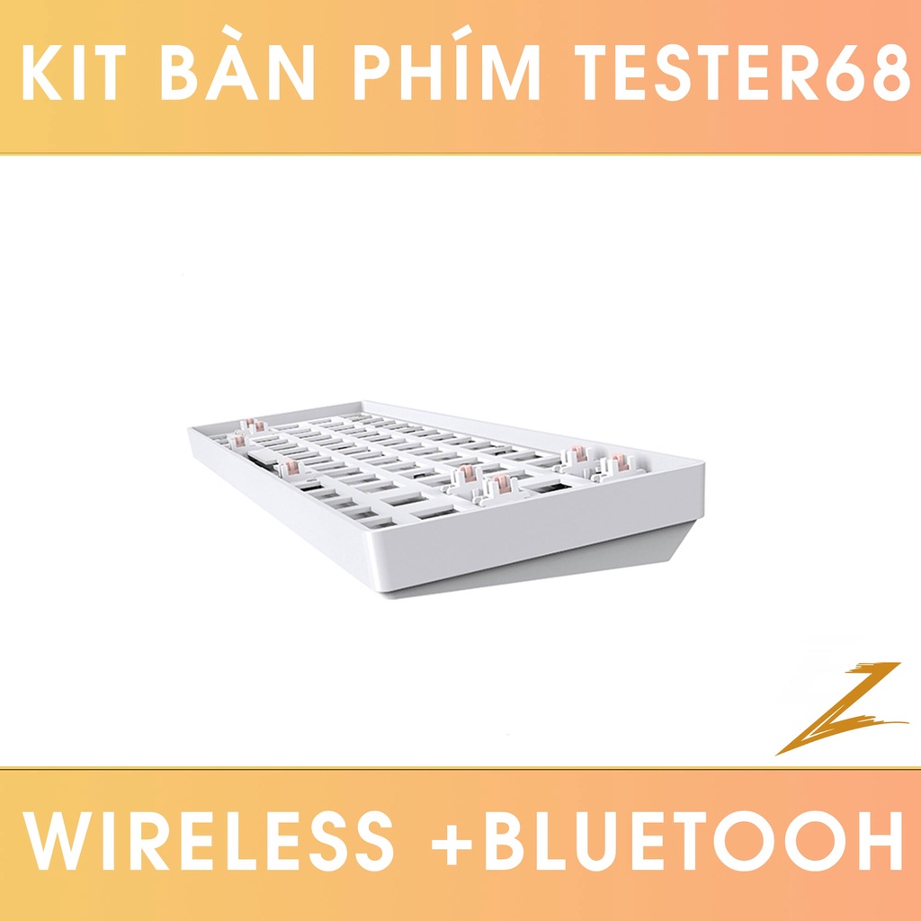 [Mã SKAMSALE03 giảm 10% đơn 200k] Kit Custom Switch Cho Bàn Phím Cơ Tester68 Không Dây Bluetooth