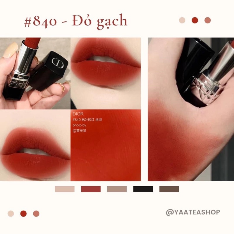 Son Dior Rouge Velvet Mới