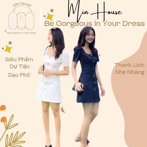 rẻ nhất shopee-Đầm trắng dự tiệc đơn giản nhẹ nhàng-hàng chuẩn loại 1-váy trắng chụp hình kỷ yếu,đi du lịch | BigBuy360 - bigbuy360.vn