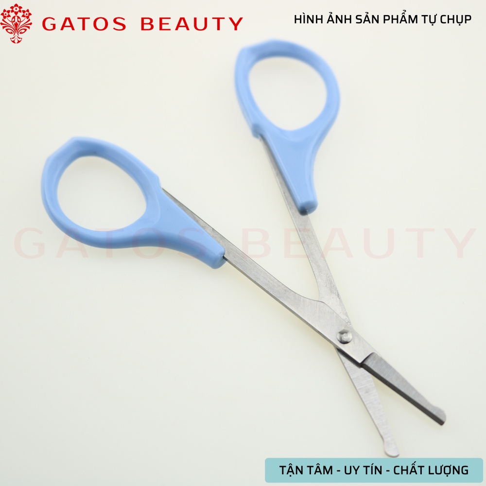 Kéo Tỉa Lông Mũi Đầu Tròn Nhiều Màu