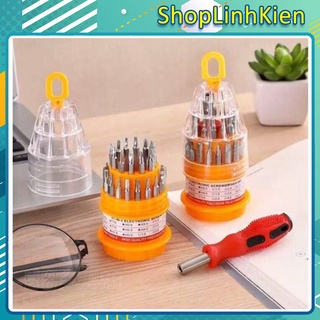 Bộ tô vít đa năng tròn 31 đầu/ Bộ tua vít hộp tròn