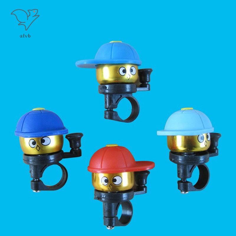 HYP tiktok Bicycle Bells Cartoon Horns Mountain Bikes Small Hat Bells Children's Bicycles Road Bikes Mini Bells @VN