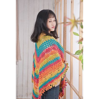 CUỘN LEN ROSA LIND MERINO RAINBOW