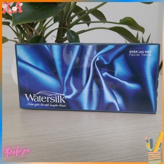 Hộp 150 tờ khăn giấy Watersilk