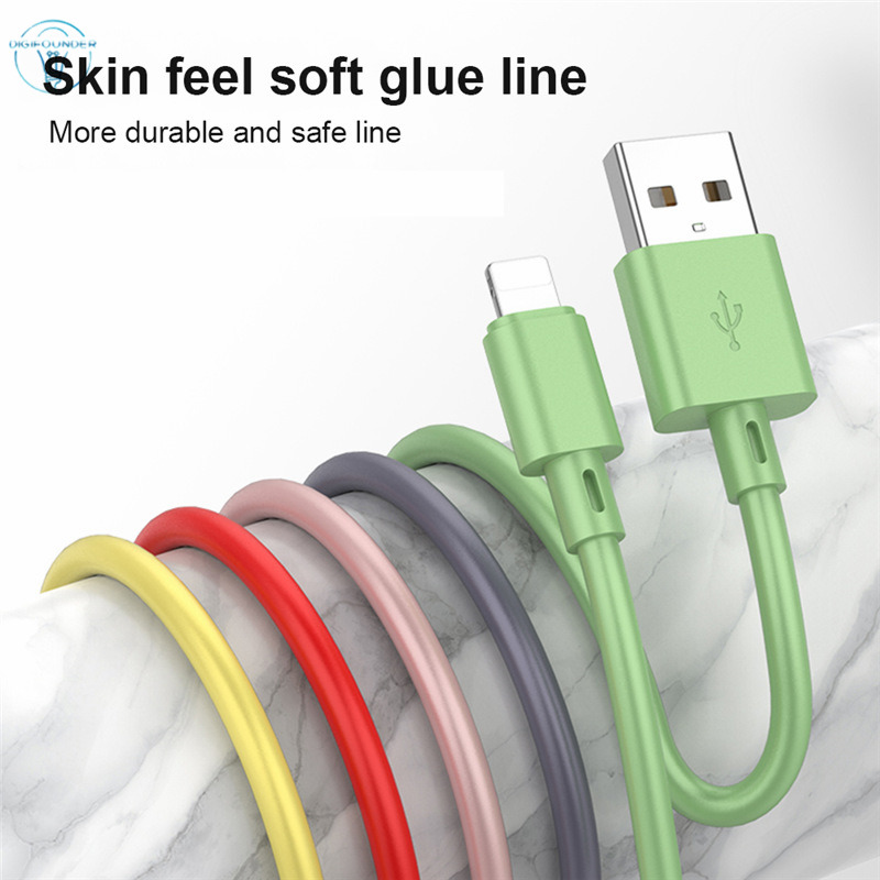 Dây cáp sạc nhanh kiêm truyền dữ liệu Micro USB Type C 2.4A bằng TPE silicone dẻo 1.5m tiện lợi