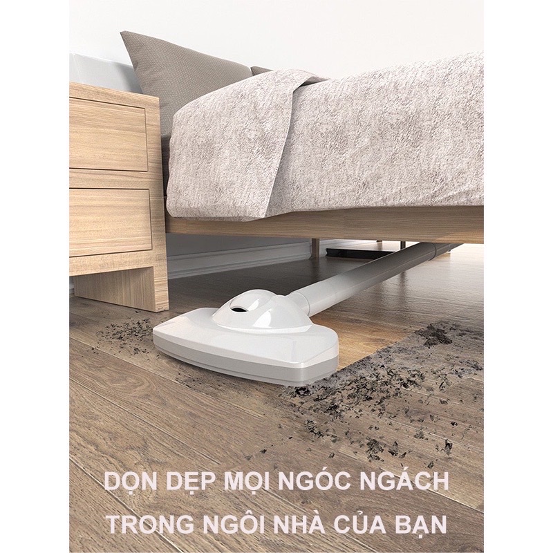 Máy hút bụi cầm tay mini - Máy hút bụi đa năng - Lực hút mạnh - Công suất lớn - Làm sạch mọi ngóc ngách
