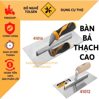 bay bả thạch cao/ bàn xoa cán gỗ tolsen 41012/ cán nhựa 41016 plastering trowel