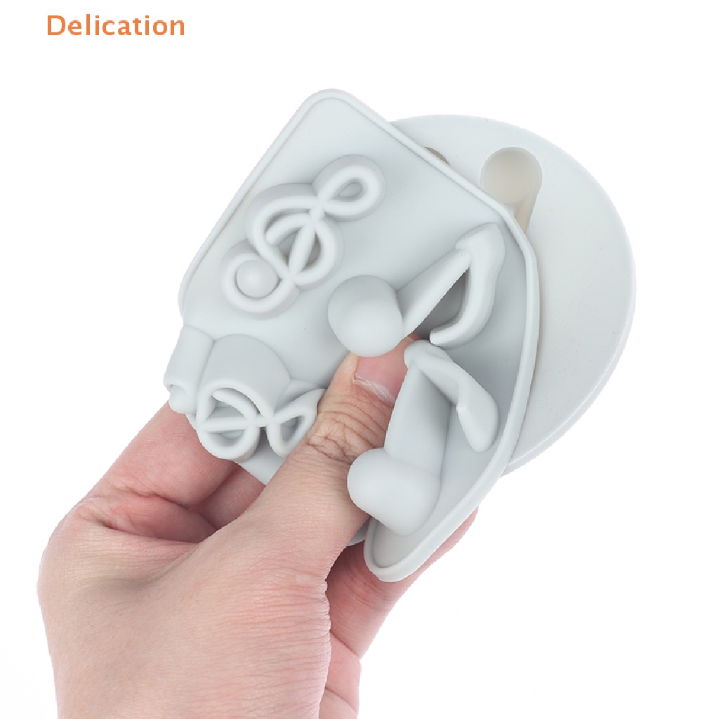 Khuôn Silicone Làm Bánh / Sô Cô La / Đá Hình Nốt Nhạc DIY