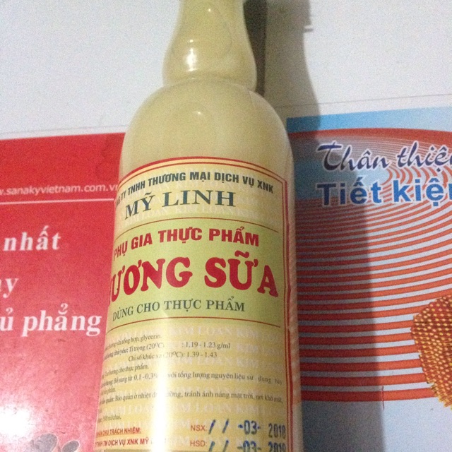 Hương sữa  chai 450ml