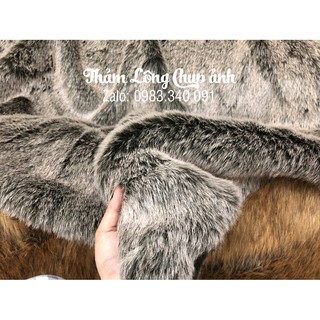 Thảm xám bạc sợi ngắn - 1m x 80cm