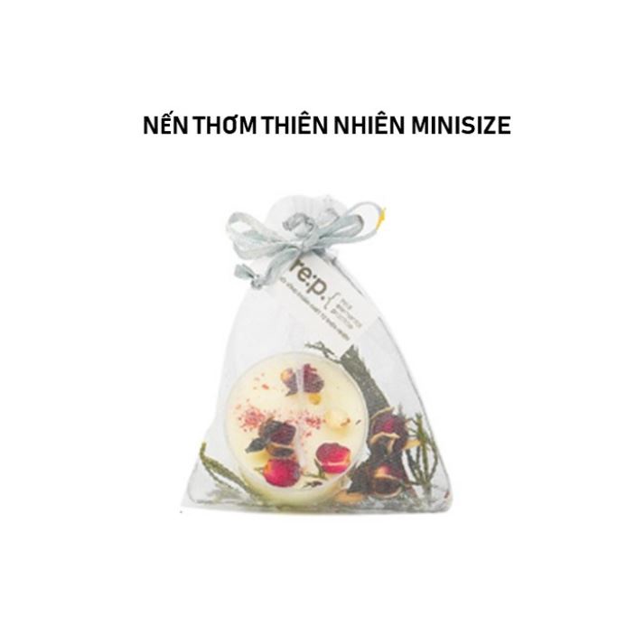 Nến Thơm RE:P Thiên Nhiên Thư Giãn Trang Trí Nhà Cửa Mini Size 50g - Khongcoson