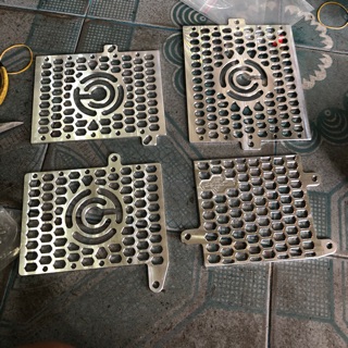 Che két nước nhôm CNC cho nhiều xe thông dụng