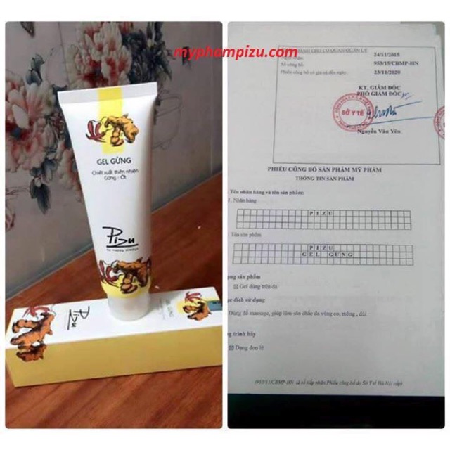 Kem tan mỡ pizu chính hãng