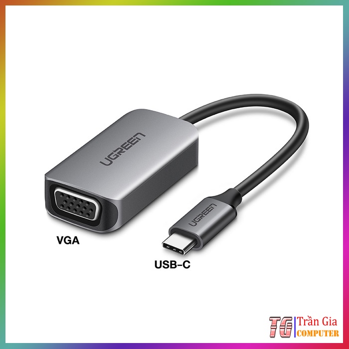 Cáp chuyển USB Type C sang VGA Ugreen 50316