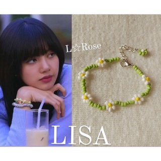 Vòng tay hạt cườm Lisa blackpink handmade
