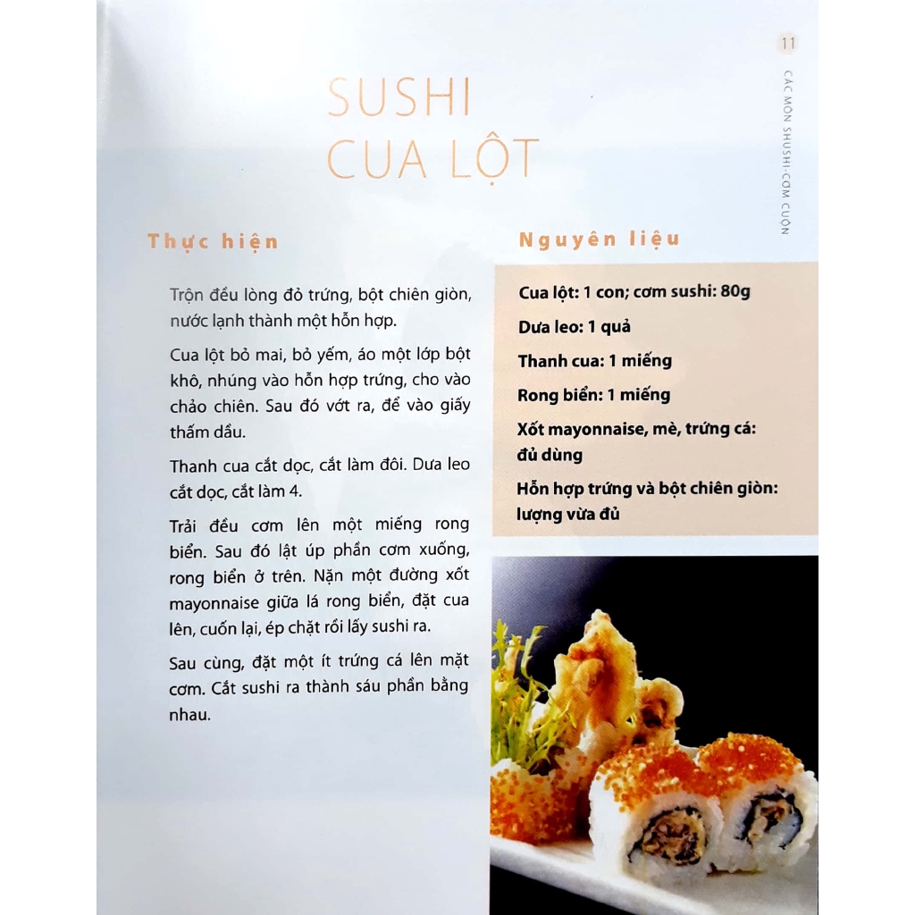 Sách - Các Mon Sushi Cơm Cuộn