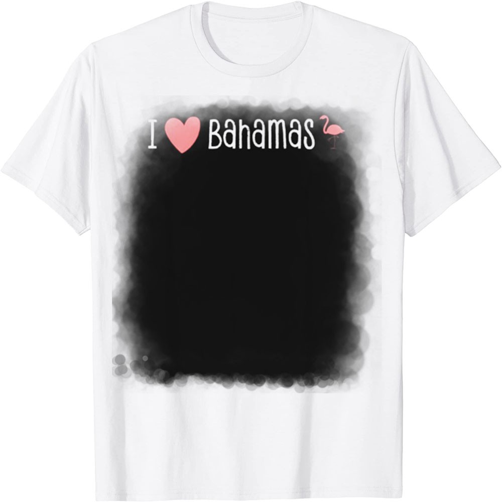 Áo Thun In Hình - Tôi yêu Bahamas In S Đồ họa Tôi yêu Bahamas In S Đồ họa - TH4232