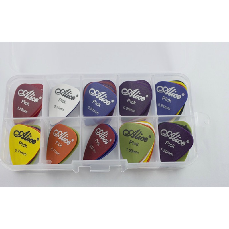 Set 30/40/50 miếng gảy đàn guitar bằng ABS mới chất lượng cao
