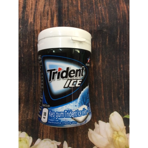 Kẹo gum Trident viên vị bạc hà