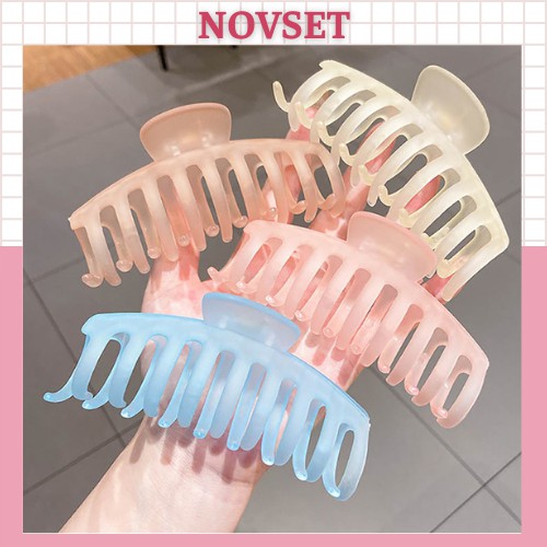 Kẹp tóc NOVSET cao cấp thiết kế 18 chân phong cách hàn quốc