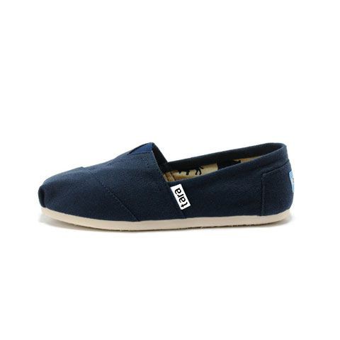 TARA - Giày Lười Xanh Navy Unisex | BigBuy360 - bigbuy360.vn