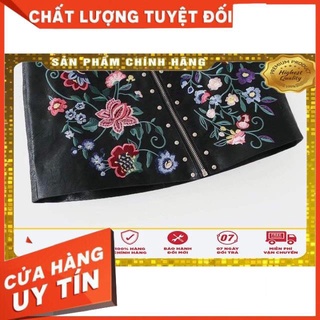 [Tặng Mã 70K – Hàng Chính Hãng] Chân váy da thêu zara