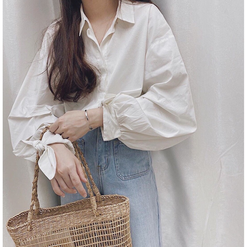 Mẫu sơ mi tay cổ điển