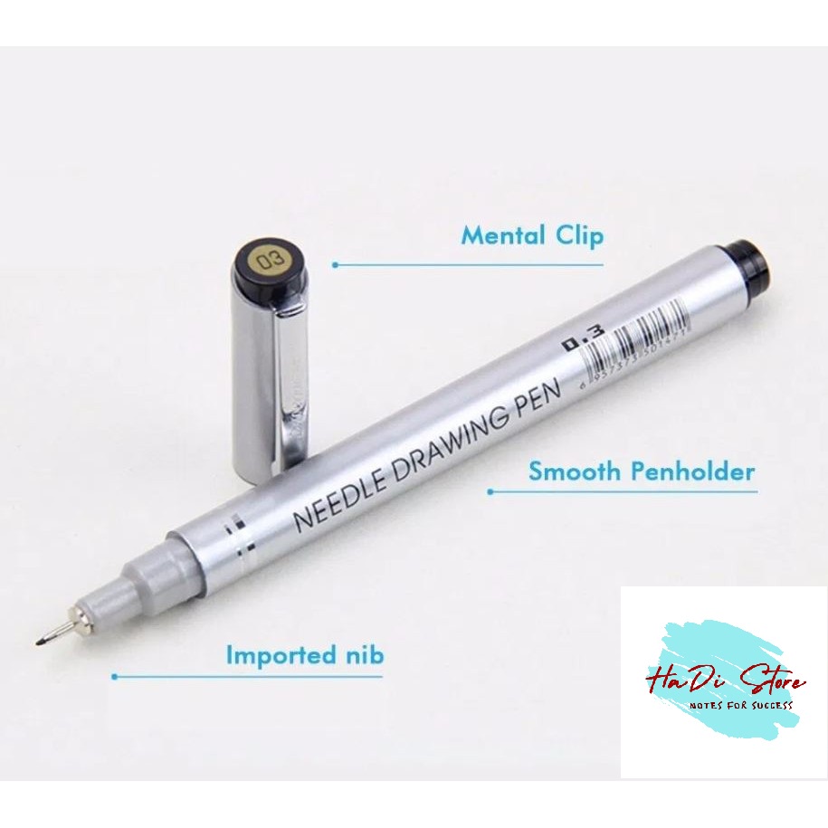 Bút đen đi nét kháng nước SUPERIOR chọn size