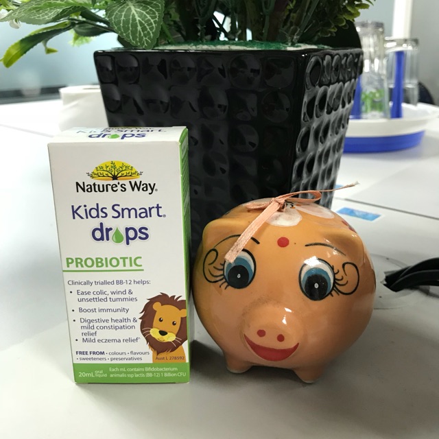 Menn vi sinh cho bé - Nature's Way Kids Smart Drops Probiotic 20 ml
