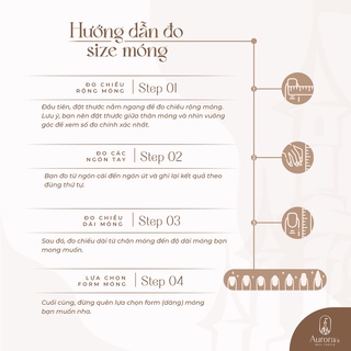 [KHÔNG BÁN][Nailbox Aurora] Móng giả thiết kế của khách đặt