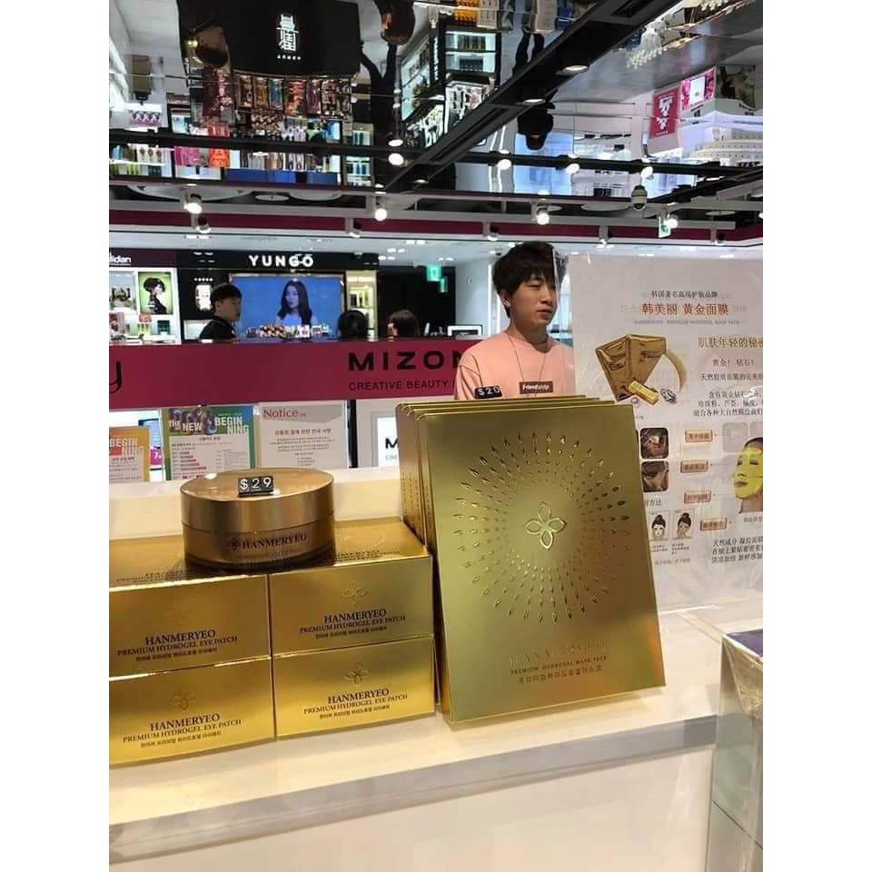 Mặt nạ thach vàng 24 k cao cấp