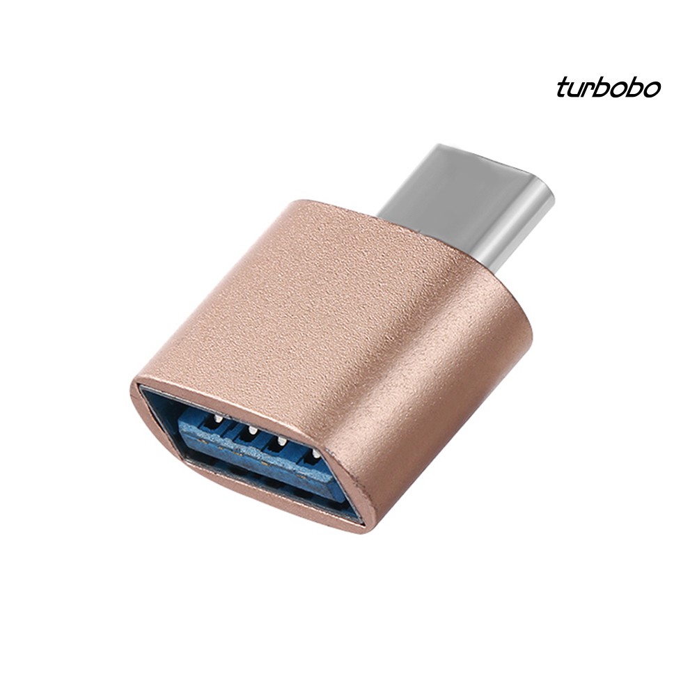 SJPJ_Portable Type-C Male to Female OTG Converter Adapter for Android Smartphones
